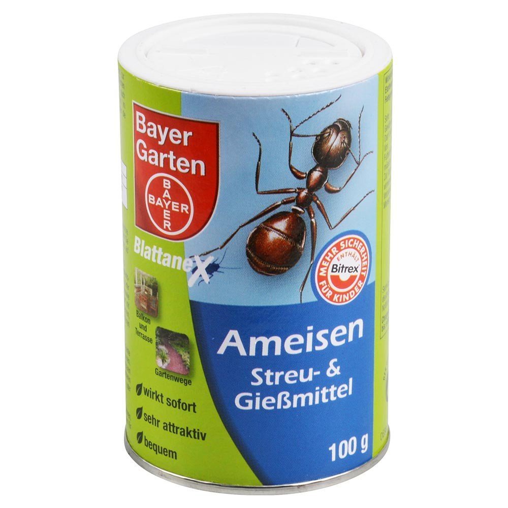 Bayer Garten Ameisenmittel Streu Giessmittel 100g Ameisen Ungeziefer Plagegeister Pflanzenschutz Garten Online Gartencenter De Gunstige Preise Fur Gartenbedarf Gartenmobel Grill Teich Wassergarten Tierbedarf Haushalt Deko Basteln Mehr