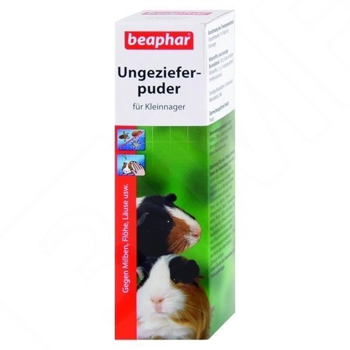 beaphar Ungezieferpuder für Kleinnager 30g | Pflege & Hygiene