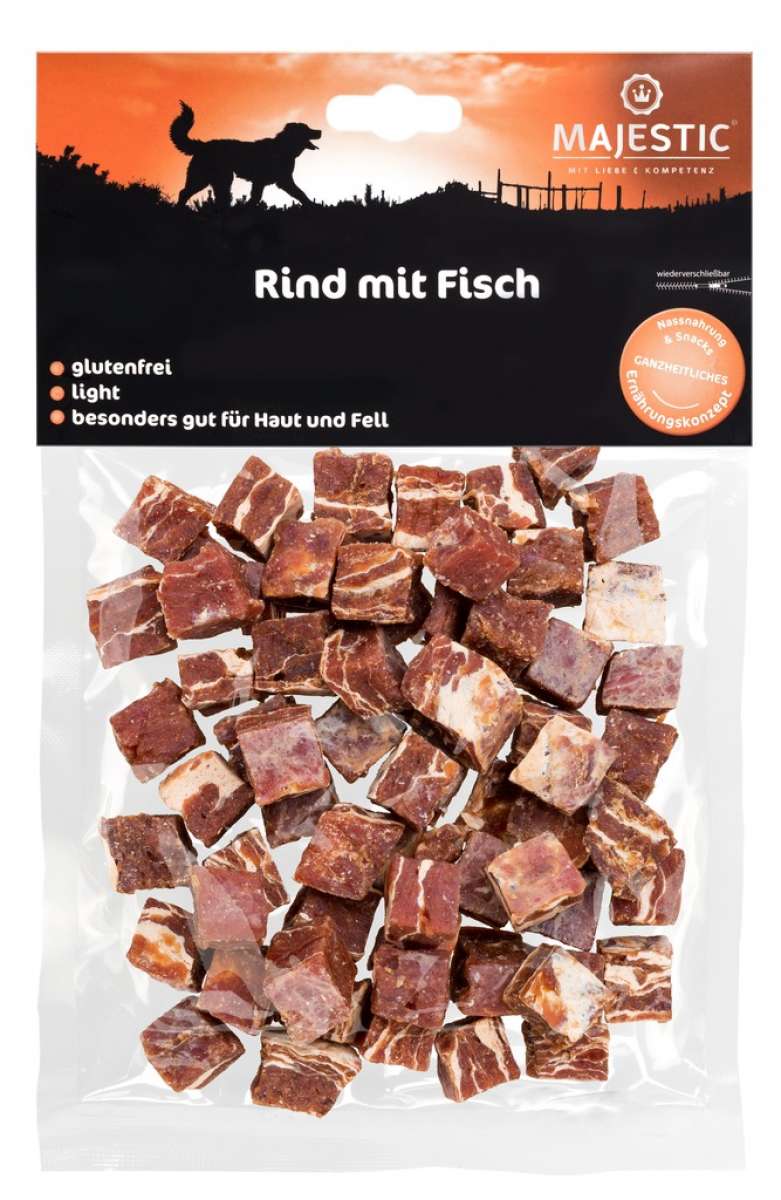 Majestic Snack Ente mit Fisch 150g Hundeleckerli &amp; Snacks Hund