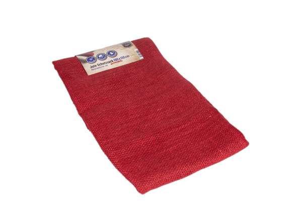 Jute Schutzsack 100x110cm rot