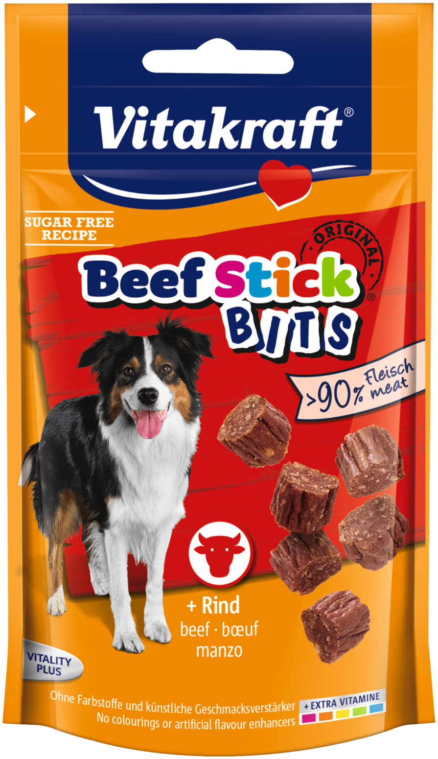 Vitakraft Beef Stick Bits Rind 40g Hundeleckerli &amp; Snacks Hund