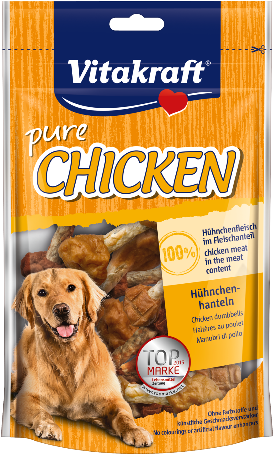 Vitakraft CHICKEN Hühnchenhanteln, 80 g Hundeleckerli &amp; Snacks Hund