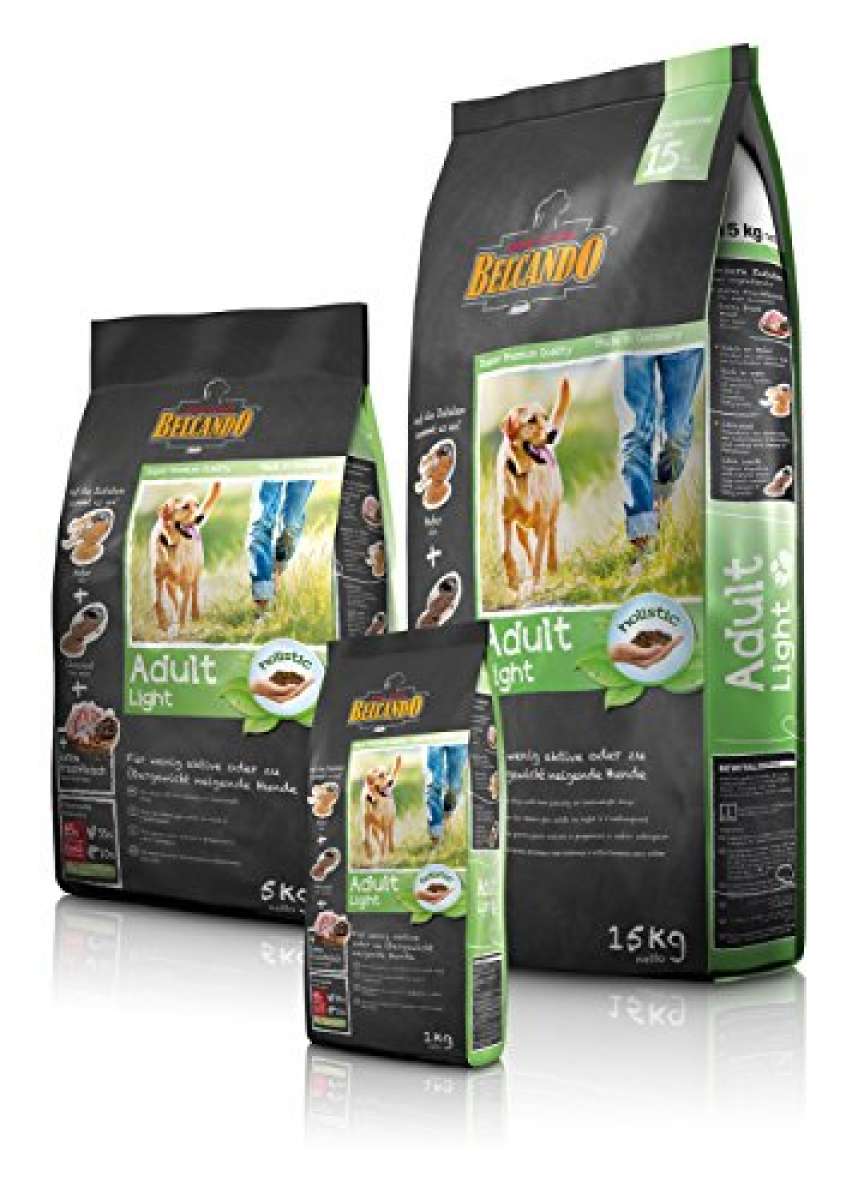 BELCANDO Trockenfutter ADULT LIGHT Diätfutter für Hunde 1,0 kg