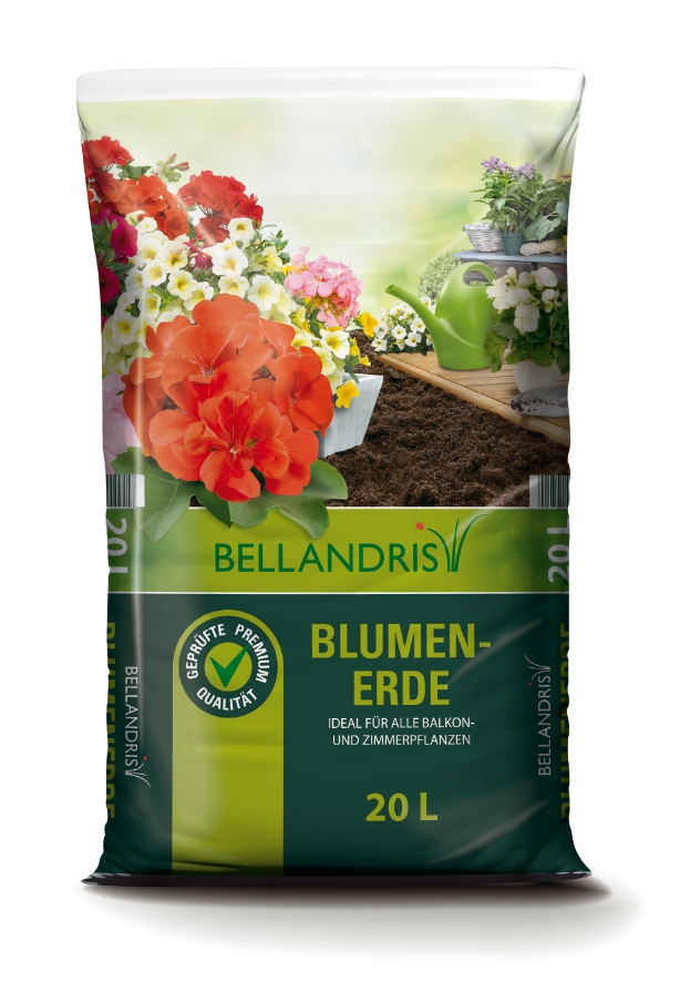 Bellandris Blumenerde 20L | Blumenerde | Erde | Garten ...