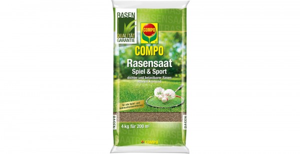 Compo Rasensaat Spiel Und Sport 4 Kg Rasensamen Rasenpflege